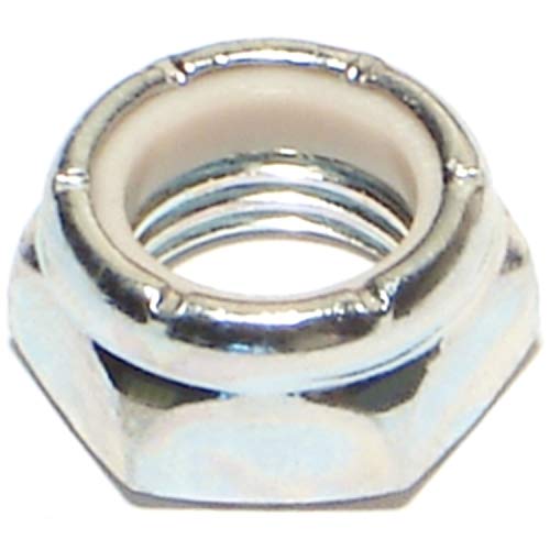 Hard-to-Find Fastener 014973323301 Fine Thin Pattern Nylon Insert Lock Nuts, 7/16-20, Piece-10