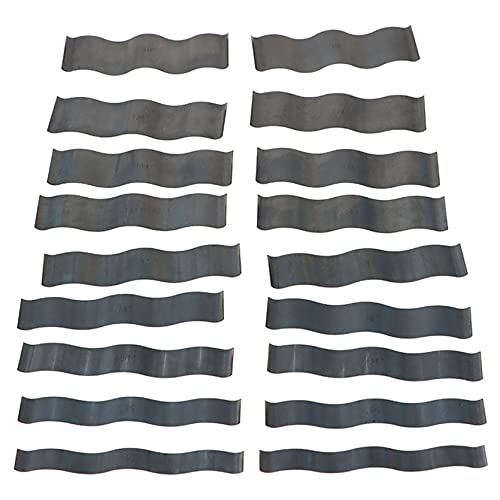 9-Pack Precise 1/8In Wavy Steel Parallel Sets, Hardened 0.0002In Precision Machinist Tool