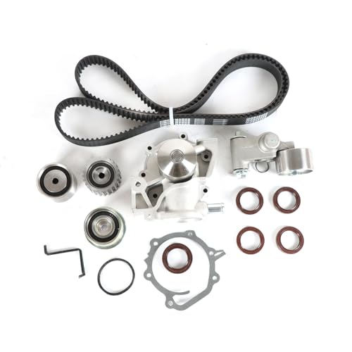 EJ251 EJ253 Engine Water Pump Timing Belt Kit Fits for Subaru Forester 99-05/ Impreza 99-05/ Legacy 1999/ Outback 00-05, Saab 9-2X 05-06 2.5L OE 13028-AA231 13073-AA080 13073-AA190