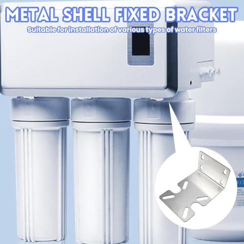 2-PCS Filter Housing Mounting Bracket, 20 Inch, Stainless Steel - size: 1.7mm