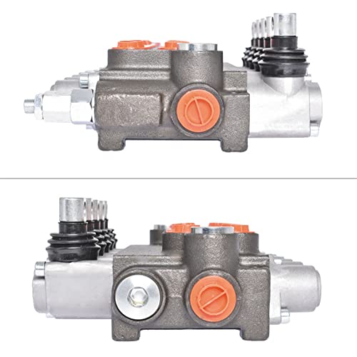5 Spool 11GPM Hydraulic Directional Control Valve, 3625PSI SAE Ports