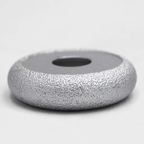 SHDIATOOL 3 Inch Profile Hand Diamond Wheel Height 20mm Convex Curve Edge Grinding for Stone Marble Granite Rock - size: Height 20mm