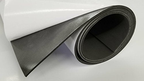 Sponge Neoprene Foam Rubber Sheets and Strips with Adhesive Backing Soft/Medium Hardness- Cut to Multiple Dimensions and Lengths - DIY, Gaskets, Cosplay, Costume, Crafts - size: 1/8" thick 54" wide x 10' long, style: 1/8" Thick