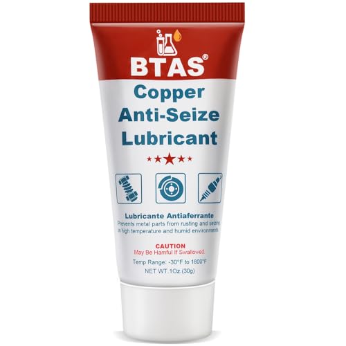 BTAS Copper Anti Seize Thread Lubricant High Temp Never Seize Grease 1 Oz - size: 1 oz (1 Pcs)
