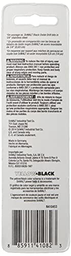 DEWALT Drill Bit, Pilot Point, Industrial Cobalt Alloy Steel, 5/16-Inch (DWA1220) - size: One Size, style: 5/16-Inch
