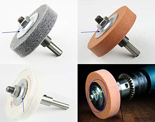 Bench Grinder Arbor Washers/Flange for Grindings/Wire Wheels