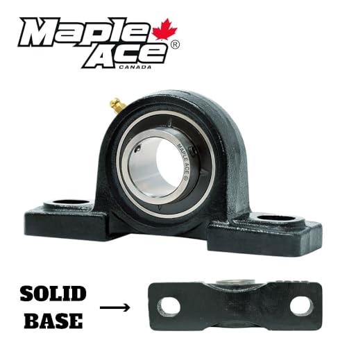 MAPLE ACE 122043, 122044 Pillow Block Bearing Compatible with/Replacement for Grassshopper (Qty 1)