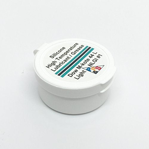 Dow Corning Molykote 44 Light Silicone High Temperature Bearing Grease Lube, Light NLGI #1 Consistency Grade, 28 g or 1 oz