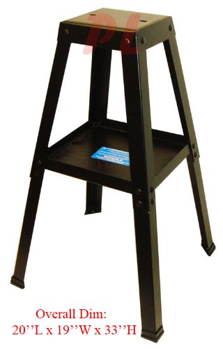 Universal 4 Legs Bench Grinder Buffer Vise Stand w/ Tool Tray Grinder Stand