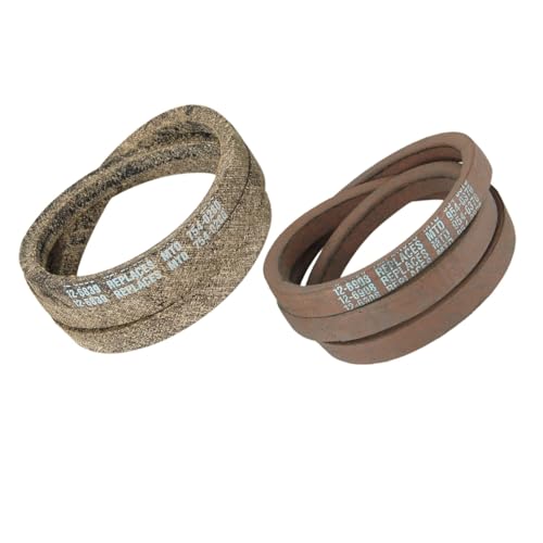 Set of 2, Both Variable Speed Belts To Replace 754-0280 and 754-0370 (also 954-0280 and 954-0370).