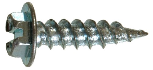 Hillman Self-Piercing Screws, #8 x 1/2in, 100 Pack, Silver