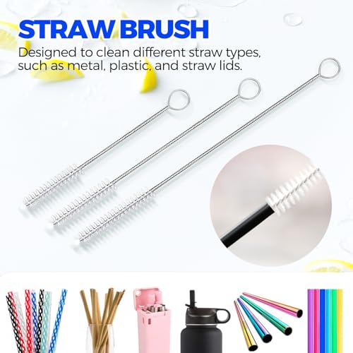 Holikme 6 Pack Dish Brush Set with Bottle Brush, Dish Scrub Brush,Gray - color: Gray