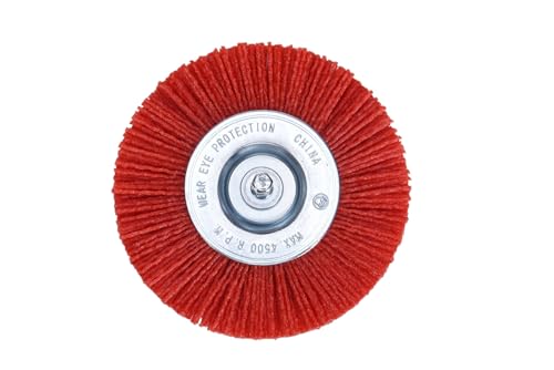 Century Drill & Tool 77441 Nylon Abrasive Radial Brush, 4", Coarse - size: 4" Coarse