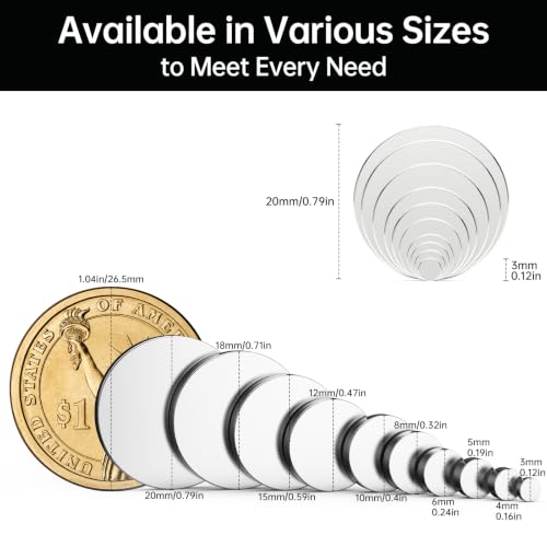 350Pcs Magnets for 3D Printing, Rare Earth Magnets for Crafts - color: Mix-6Size, size: 350