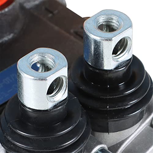 findmall 2 Spool Hydraulic Directional Control Valve 11GPM 3625PSI - size: 11 GPM, style: 2 Spool