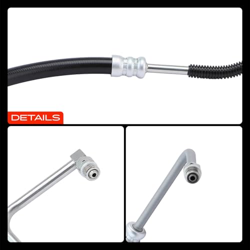 A-Premium Power Steering Pressure Hose Assembly Compatible with Ford