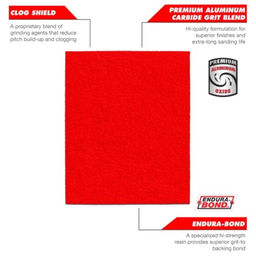 Diablo Palm Sander 1/4 Sanding Sheets - 4-1/2" x 5-1/2", 150 Grit - 6-Pack