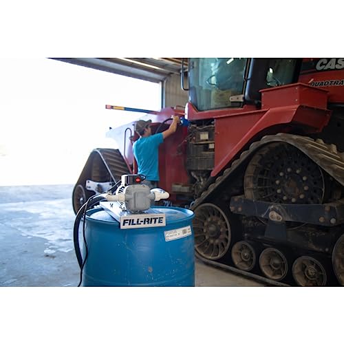 Fill-Rite DF120DAN520 120V 8 GPM Diesel Exhaust Fluid (DEF) Transfer Pump w/Drum Mount Package & Automatic Nozzle - style: 120V Drum Mount w/Auto