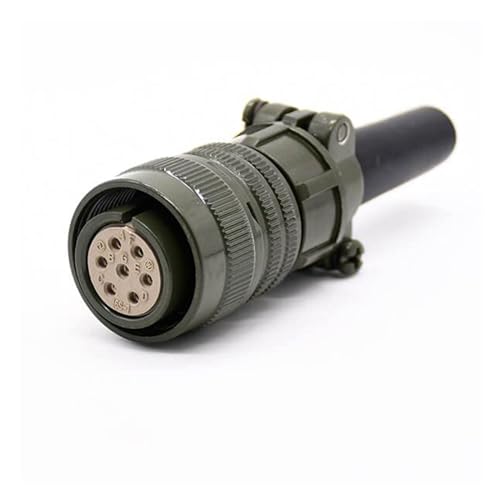 MS3106A16S-1S 7 pin Soldering Female Plug 5015 Circular Connector with Bushing