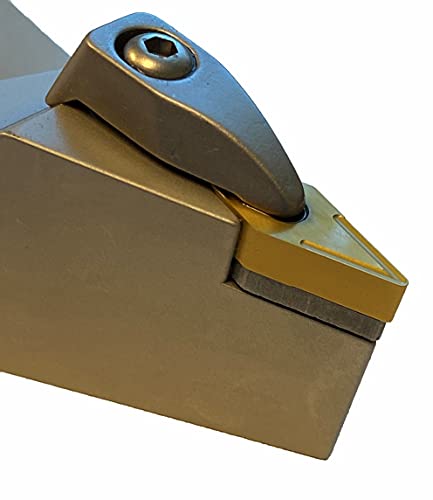 HHIP 2014-1160 New Rigid Clamp Design MVJNR6-3D Turning & Profiling Tool Holder - size: 1" Shank, 6" OAL, style: TMVJNR 16-3D Tool Holder