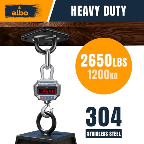 Albo Swing Hangers 2 PCS, 2650LBS, Heavy Duty Ceiling Mount Hooks