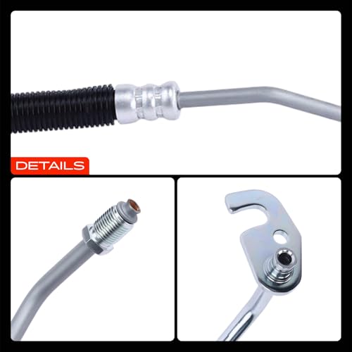A-Premium Power Steering Pressure Hose Assembly Compatible with Hummer