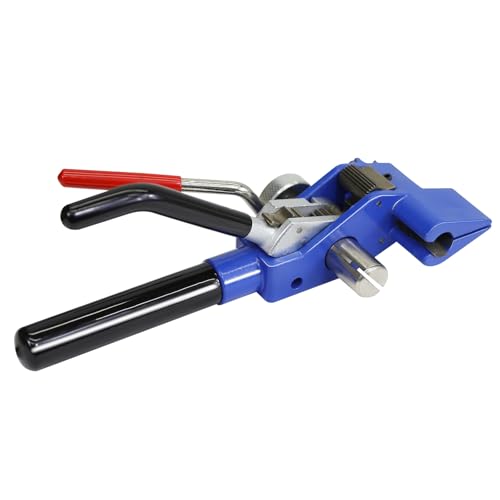 Heavy Duty Banding Strapping Tensioner & Cutter Manual Packaging Tools Windlass for 1/2"-3/4" Width Stainless Steel Band Strap(Winch Wheel) - color: Stainless band-Winch wheel, size: 1/2-3/4in