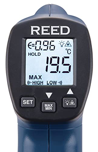 REED R2300 Infrared Thermometer, 12:1, 752°F (400°C)