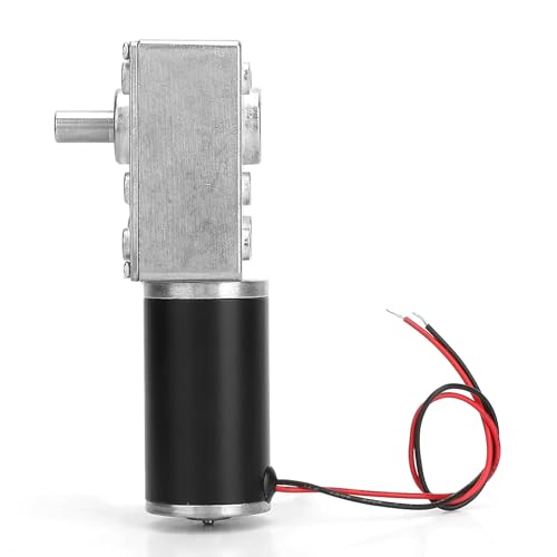 DC Gear Motor High Torsion Speed Reduce Electric Motor Reversible Turbine Electric Motor 8mm Shaft (12V 130RPM) - size: 12V 130RPM