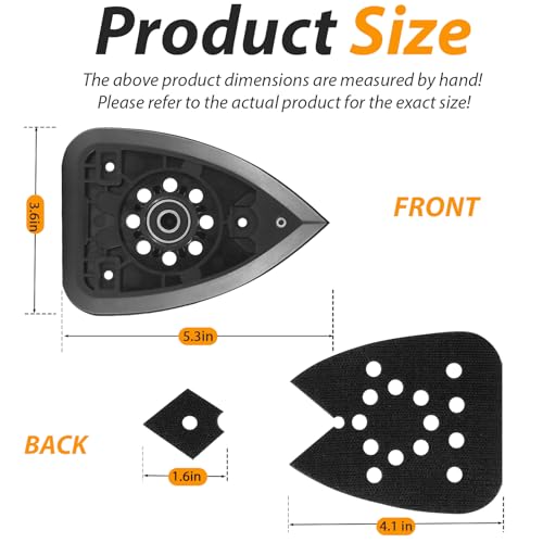 90604245 For Black And Decker Mouse Sander Pads Fit For Black & Decker