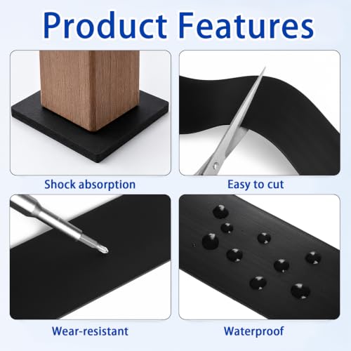 Neoprene Rubber Strip 1/16" Thick x 2" Wide x 120" Long – Black Solid Rubber Rolls Use for Sealing Strip, Gaskets DIY Material, Supports, Leveling, Bumpers - size: 2" Wide X 120" Long X 1/16" Thick