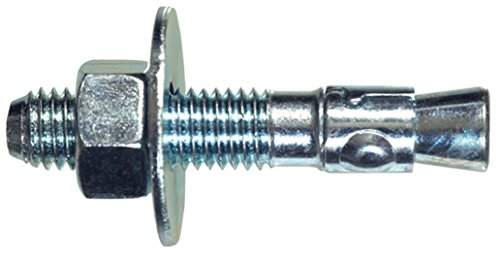 Hillman Zinc Power-Stud+ SD1 Anchor 1/4" x 1-3/4 Inch"- 50 Pack 370990