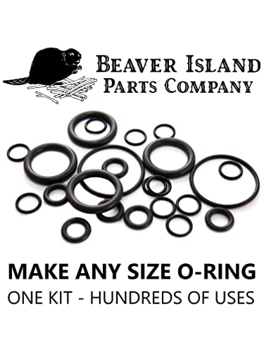 Beaver Island Buna-N O-Ring Cord Stock Splicing Kit Multi-Size, 7 Ft, Black - size: Multiple Sizes (1/16, 3/32, 1/8, 3/16, 1/4) 7’ Ea.