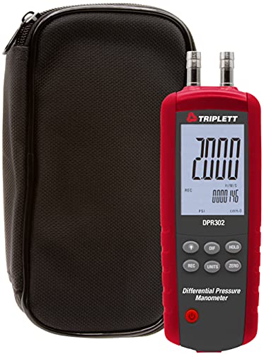 Triplett DPR302 Differential Pressure Manometer - size: DPR302 (2 psi), style: Standard