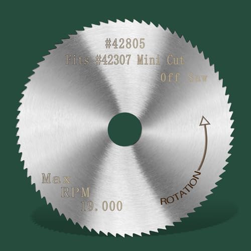 HSS Saw Blade, Cutting Disc with 2 inch Diameter 9.5mm Kerf, 5Pack