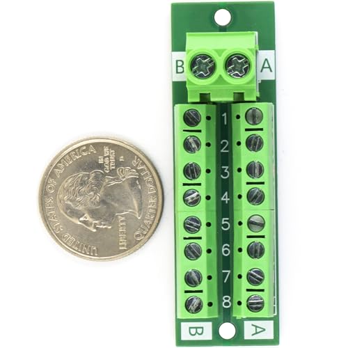 30Amp 48V 2x8 Position Terminal Block Distribution Module