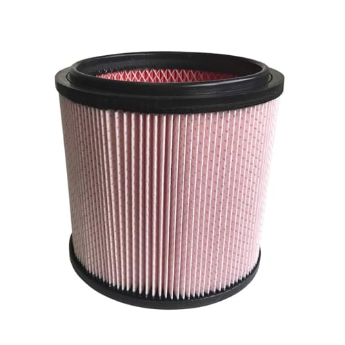 1 pack YIEEC Replacement VCFF 3701 Cartridge vacuum FINE DUST FILTER Compatible with HART Most Shop-Vac Wet/Dry Vacs 5 to 16 Gallon(pink)