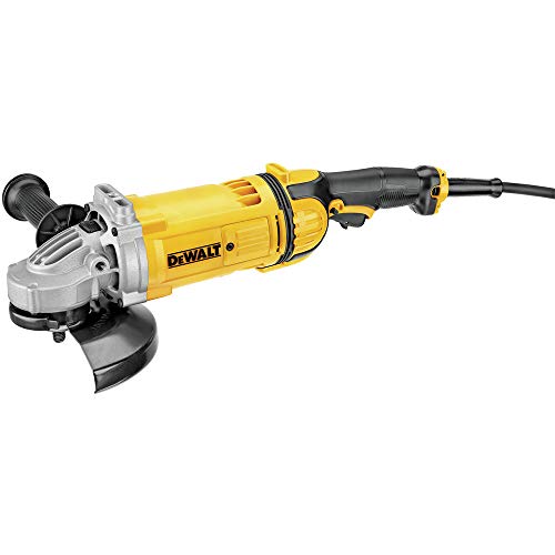 DEWALT Angle Grinder, 7-Inch, 8,500 RPM, 4.7-HP (DWE4557), Yellow