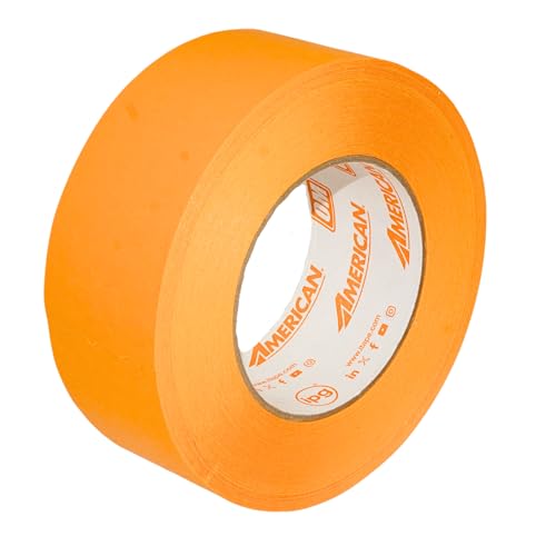 American OrangeMask High Temp Orange Masking Tape - 1 Roll (2" x 60 yds) - size: 2" x 60 yds