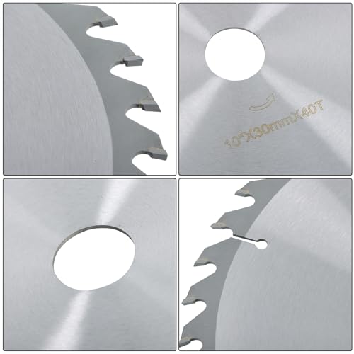 10 inch 40 Tooth Carbide-Tipped Woodworking Saw Blade