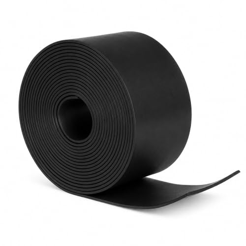 Neoprene Rubber Strip 1/16" Thick x 2" Wide x 120" Long – Black Solid Rubber Rolls Use for Sealing Strip, Gaskets DIY Material, Supports, Leveling, Bumpers - size: 2" Wide X 120" Long X 1/16" Thick