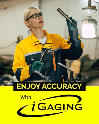 iGaging IP54 Electronic Digital Caliper 0-6" Display Inch/Metric/Fractions Stainless Steel Body