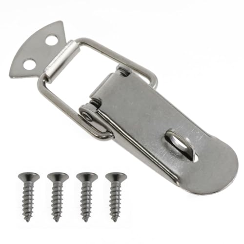 yukata 2 Pack Stainless Steel Toggle Latch 3.43 x 1.10 Inch Box Hardware