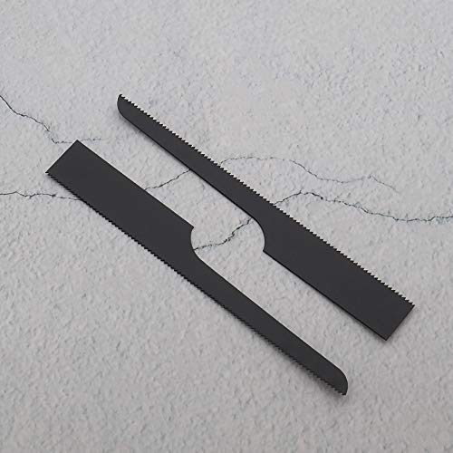 SING F LTD 10x Air Body Saw Blades 24T 95mm Black Replacement High Bi-Metal Central Air Body Saw Blades Spare Cutting Tool For A Variety Of Materials Cutting