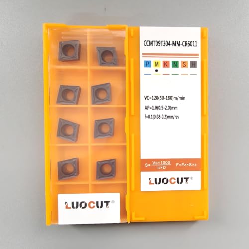 20pcs CCMT32.51 CCMT09T304 Lathe Turning Inserts for Stainless SteelCR6011 - size: 1-20P-CCMT09T304-MM-CR6011