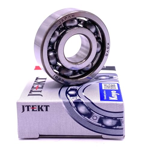 KOYO Japan 6201 C3 Deep Groove Ball Bearing, Open Type, No Seals 12x32x10 mm