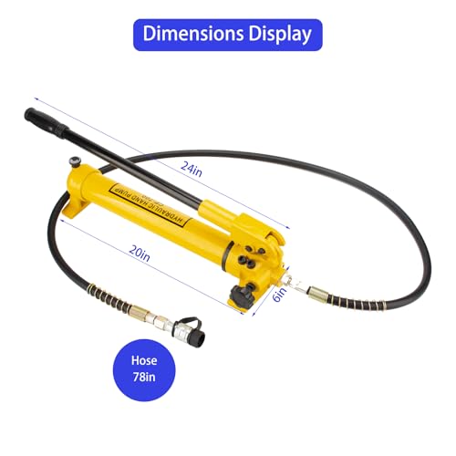 CP-700 Hydraulic Hand Power Pump with 10000psi Max Pressure Output