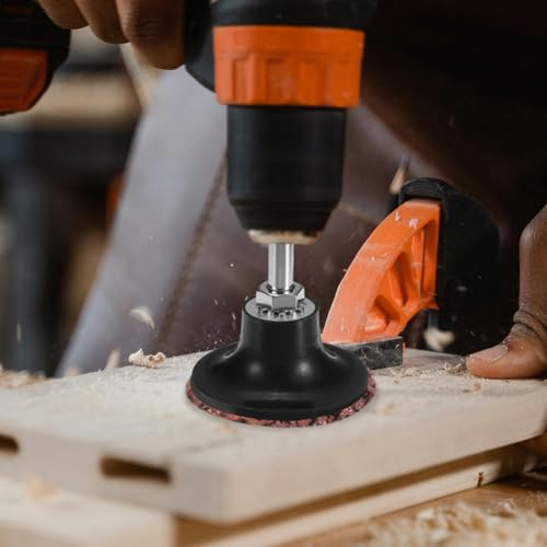 HARFINGTON 23pcs Quick Change Discs Set 2.6" Lock Sanding Discs with 1/4" Shank Pad Holder 120 Grit Surface Conditioning for Polish Rust Removal - size: 3" x 120 Grits