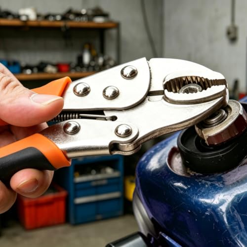 7" Curved Jaw Locking Pliers, Vice Grip Pliers, Forged Carbon Steel, Anti-Slip TPR Handle, Quick Release, Locking Adjustable Vise Grip for Clamping Twisting Welding Automotive Workshop - style: 7" Curved Jaw