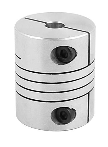 10mm to 10mm Shaft Coupling 30mm Length 25mm Diameter Stepper Motor Coupler Aluminum Alloy Joint Connector for 3D Printer CNC Machine DIY Encoder 2pcs - size: L30xD25mm 10x10mm 2pcs